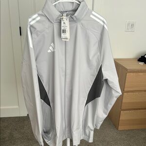 Adidas Men's Tiro Gray Jacket